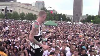 Machine Gun Kelly performs at Ohios Homecoming [upl. by Epner267]