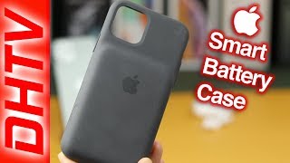 Apple Battery Case Review amp How To Use iPhone 11 Pro Smart Battery Case [upl. by Ilona444]