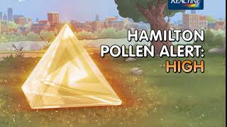 Reactine Pollen Alert Hamilton – High [upl. by Eesac]