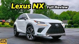 2020 Lexus NX 300 FSport FULL REVIEW  Sporty Style Lexus Luxury [upl. by Tamah]