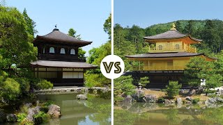 Kyotos Golden Kinkakuji vs Silver Ginkakuji ★ ONLY in JAPAN [upl. by Amby]