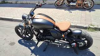 Mondial nevada 250 custom bobber [upl. by Lowrance]