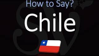 How to Pronounce Chile CORRECTLY [upl. by Agan]