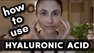 How to use a hyaluronic acid serum Dr Dray [upl. by Farro]