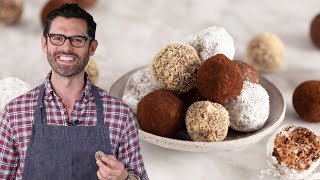 Easy Rum Balls Recipe [upl. by Ynaffik]