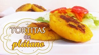 Tortitas de plátano  Cocina Vegan Fácil [upl. by Ahsikar]