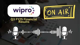 Wipro Ltd Q3 FY25 Financial Results Key Highlights amp Analysis [upl. by Bertrand]