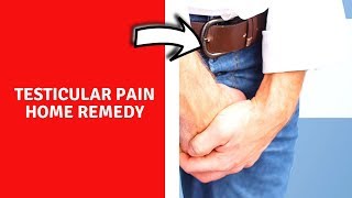 testicular pain home remedy  testicle pain  testicular torsion [upl. by Iruahs]