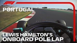 Lewis Hamiltons Pole Lap  2020 Portuguese Grand Prix  Pirelli [upl. by Jason207]