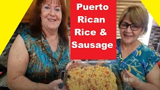 How to make Rice and Vienna Sausage  Sausage Recipes  Arroz Con Salchichas [upl. by Sherard360]