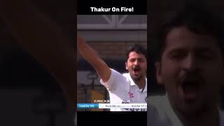 Shardul Thakur on fire shorts [upl. by Waylon]