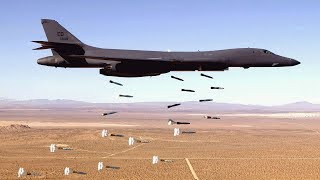 Stunning Video of B1 Lancer in Action • Takeoff amp Landing Training Footage [upl. by Nolyag]