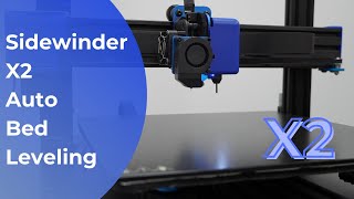 Auto Bed Leveling Process  Sidewinder X2 Artillery 3D Printer [upl. by Irami]