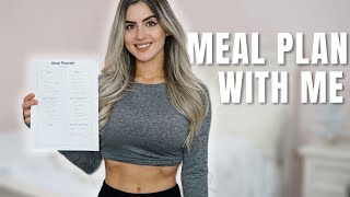 How to Meal Plan with Macros using a 1800 Calorie Meal Plan For Weight Loss [upl. by Enyr1]