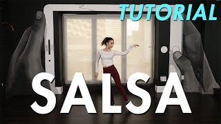 How to Salsa Individual Salsa Step Ballroom Dance Moves Tutorial  MihranTV [upl. by Aihsetal374]