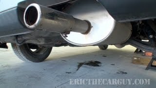 How to Find Exhaust Leaks  EricTheCarGuy [upl. by Evatsug]