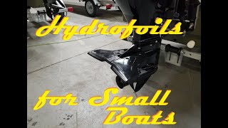 Hydrofoils for Small Boats [upl. by Moraj79]