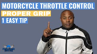 How To Control Throttle On Motorcycle  Better Control [upl. by Haida]