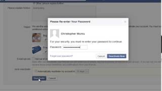 How To Reactivate Facebook Account Automatically [upl. by Merridie]