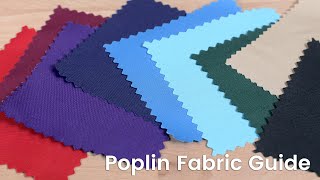 Poplin Product Guide  What is Poplin Fabric [upl. by Strain626]