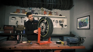 How to Static Balance your Motorcycle Wheels [upl. by Cristie]