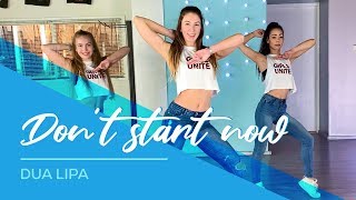 Dua Lipa  Dont Start Now  Easy Fitness Dance Video  Choreography  Coreografia [upl. by Drazze]