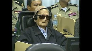 Nuon Chea Khmer Rouges Brother Number Two dies at 93 [upl. by Alahcim334]