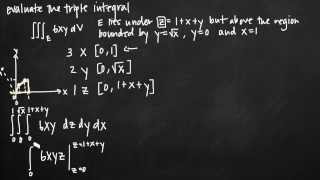 Triple integrals KristaKingMath [upl. by Bainter513]