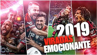 4 VIRADAS do FLAMENGO no BRASILEIRÃO 2019  oceans [upl. by Nauqel161]