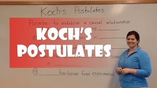 Kochs Postulates [upl. by Srevart983]