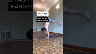 How To Fall From Handstands [upl. by Quintus]