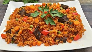 Jollof Rice Recipe  How to make Jollof Rice [upl. by Eiresed]