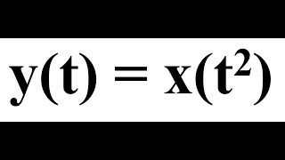 Time Invariant and Time Variant Systems  Example 4 [upl. by Nitsew]