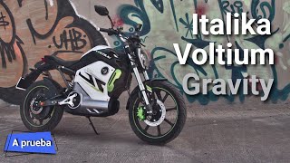 Italika Voltium Gravity  Manejamos la nueva moto 100 eléctrica  Autocosmos [upl. by Zetta]