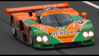 【音量注意】ルマン優勝55号車 マツダ787Bロータリーエンジンサウンド [upl. by Emelia]