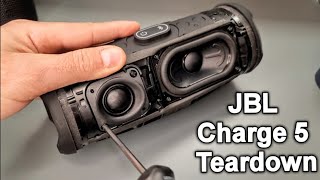 JBL Charge 5 Teardown Bluetooth Speaker Review Available in 4K [upl. by Centonze]