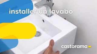 Installer un lavabo Castorama [upl. by Hurlow]