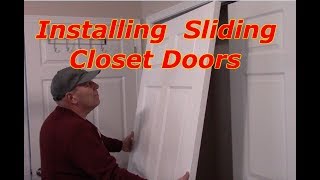 How To Install Bypass Sliding Closet Doors [upl. by Ck]