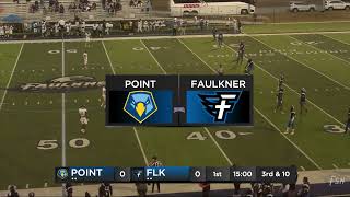 Faulkner vs Point Football [upl. by Rimidalb]