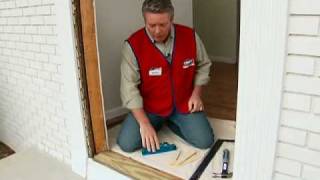 How to Install A PreHung Exterior Door [upl. by Steinke]