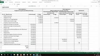Ergebnistabelle erstellen einfach erklärt  Abgrenzungsrechnung  Kostenartenrechnung [upl. by Notniuqal10]