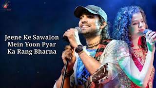 Dhadkan Lyrics  Jubin Nautiyal Palak Muchhal [upl. by Dryden]