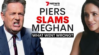 Piers Morgan SLAMS Meghan Markle time after time  So what went wrong Their relationship explained [upl. by Eimat]