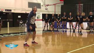 Karch Kiraly  Passing Technique  Courtesy of The Art of Coaching [upl. by Ligriv591]